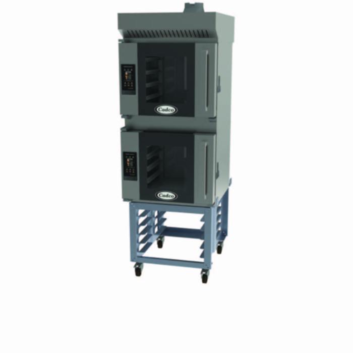 Cadco BLS-4HTR-2H Bakerlux™ TOUCH 4.2 cu.ft. Double Stack Convection Oven