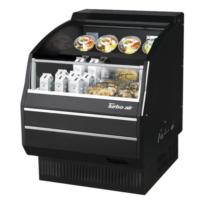 Turbo Air TOM-30LB-SP(-A)-N 28-1/8"W Horizontal Open Display Merchandiser