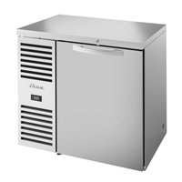 Réfrigérateur de bar True USA Foodservice, une porte, 91 cm
