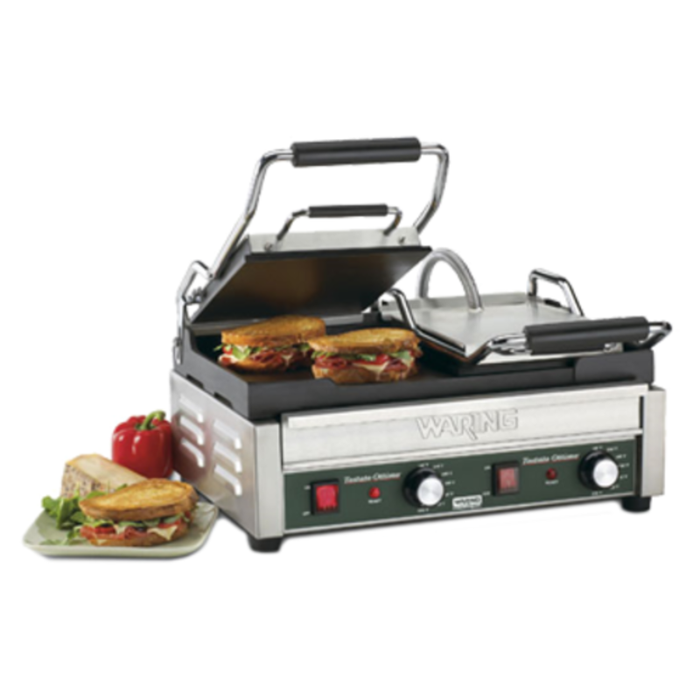 Waring WFG300 17" x 9.25" Tostato Supremo® Double Panini Grill