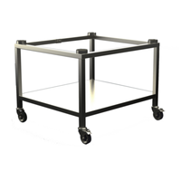 Mobile Equipment Stand For Combi Ovens Designed For Ergonomic Use With Combi Ovens Featuring Durable Stainless Steel Construction