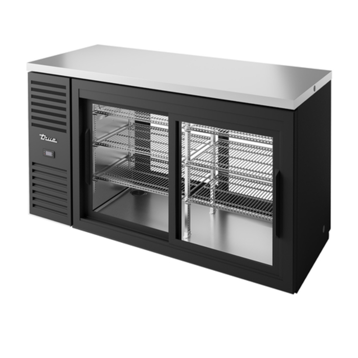 True TBR60-PTSZ1-L-B-11-11-1 60-inch Refrigerated Pass-Thru Back Bar Cooler