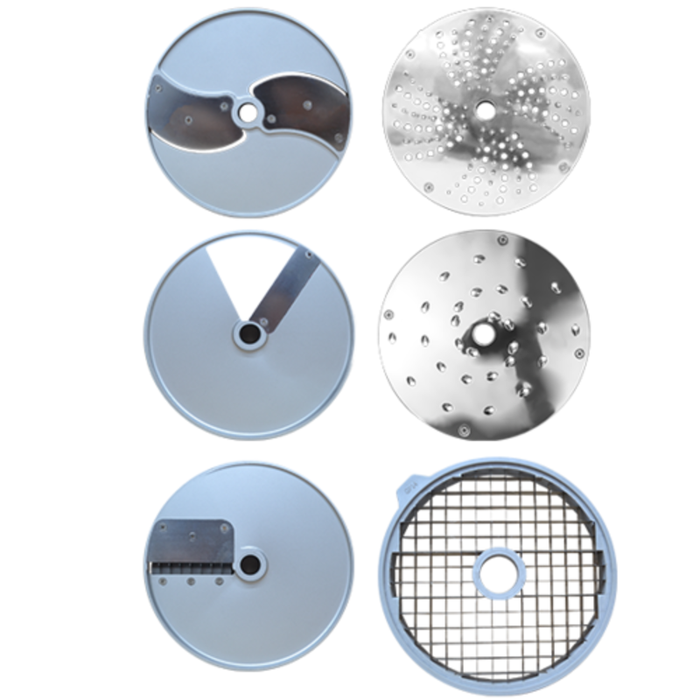Skyfood MP-6 PRO 6-Blade Food Processor Disc Package Set