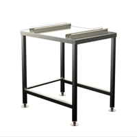 Alto-Shaam Commercial Kitchen Equipment Stand 27-1/4" Wide With Seismic Feet For Stable Appliance Support