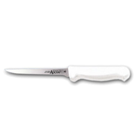 Adcraft CUT-6NBWH 6" Narrow Stiff Boning Knife White Handle