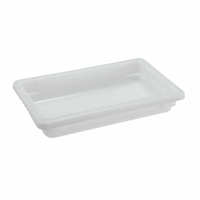 Omcan 85125 12" x 18" White Polypropylene Food Storage Container