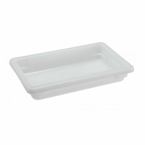 Omcan 85125 12" x 18" White Polypropylene Food Storage Container