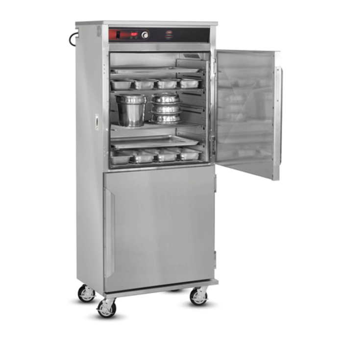 FWE TST-22SL Mobile Insulated Heated Holding Cabinet 12 Pan Capacity