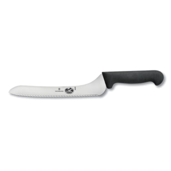 Victorinox 7.6058.13 9" Offset Blade Bread / Sandwich Knife Black