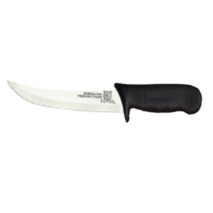 OMCAN 11564 Greban 6" Curved Stainless Steel Boning Knife