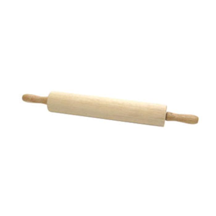 ROP-15 Hardwood Rolling Pin with Ball Bearings 15" Length