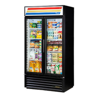 True GDM-35-HC~TSL01 39.5 Inch Glass Door Merchandiser Refrigerator