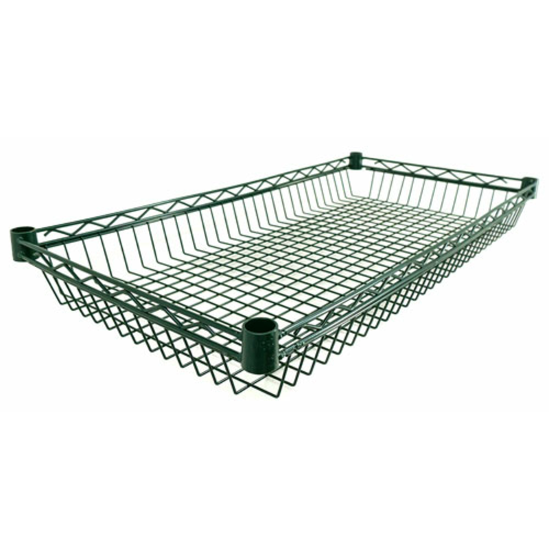 Omcan 47325 Wire Basket Display Merchandising, 19.5 Inch Wide, Perfect For Retail Displays