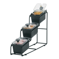 Server 88711 WireWise™ Tiered Jar Station, 4.81" W, (3) 41 oz Jars
