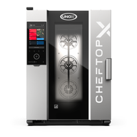 Unox XADA-1011-EXRS CHEFTOP-X 10-Pan Half Size Electric Combi Oven