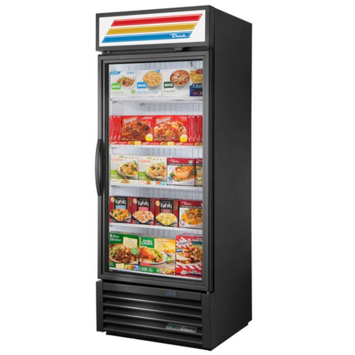 Congélateur de présentation True 30" de large à porte vitrée simple battante