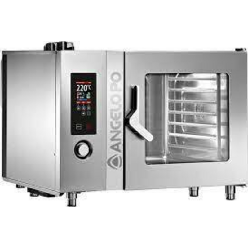 Electric Combi Oven FX61E3 from GBS FX61E3 CombiStar with advanced steaming capabilities and sleek design.