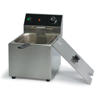 Global Solutions GS1611 16 lb Electric Countertop Deep Fryer