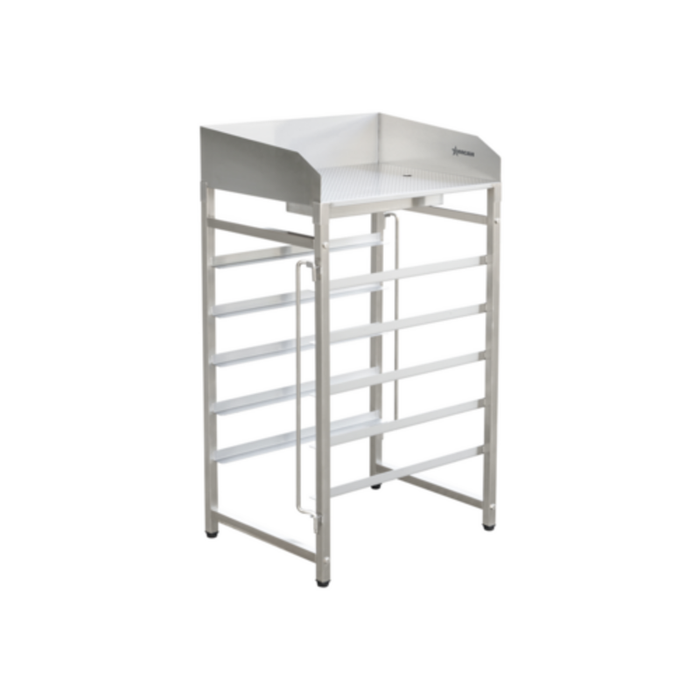 Omcan 48179 French Fry Dump Station 24"W x 17.5"D Stainless Steel