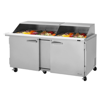 Turbo Air PST-72-30-N-SL 72-5/8" PRO Series Mega Top Prep Table