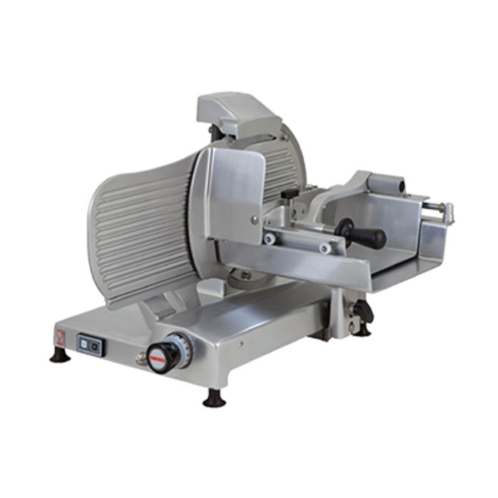 TRENTO 39631 S Series 14" Blade Horizontal Gear-Driven Electric Slicer, horizontal electric meat slicer with sliding carriage