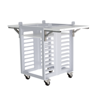 Cadco OST-34A-C-FUS 46.13"W Heavy-Duty Mobile Oven Stand