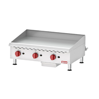 Omcan 43731 36"W Countertop Gas Griddle 90,000 BTU