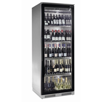 Tag alternatif : GEMM Brera 31,9" Wine Showcase Merchandiser Réfrigérateur Reach-In Refroidisseur à porte en verre Réfrigérateur à vin avec tablettes éclairées à DEL