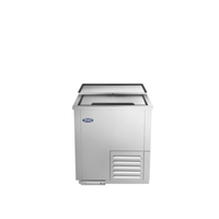 Atosa MBGF24GR 24.5" Solid Slide Top Glass Froster