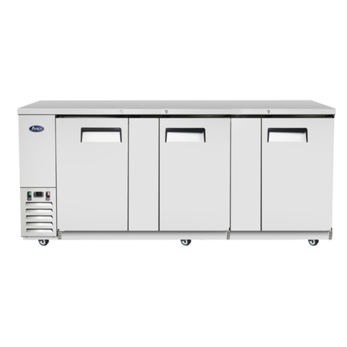 Atosa MBB90GR Armoire réfrigérée arrière de bar trois portes 226,8 cm