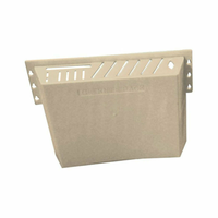 Omcan 11546 Plastic Knife Rack Holds 12 Knives Tan