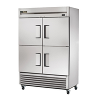True T-49F-4-HC 54.13 Inch Two-Section Solid Half-Door Freezer