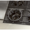 Cast Iron Wok Ring For Commercial Ranges Positioned On A Heavy-Duty Range Grate