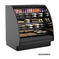 Structural Concepts GHSS556RLB 62-7/8"W Refrigerated Self-Serve Display Case