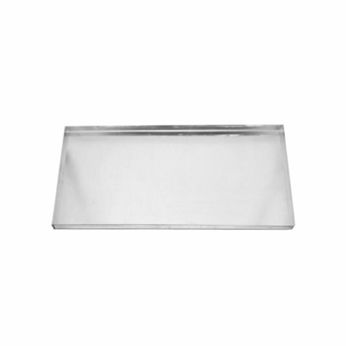 Alt Tag: Omcan 44319 Aluminum Flat Top Cover for 44317 / 44318 Nesting Sheet Pan Racks aluminum flat top rack cover