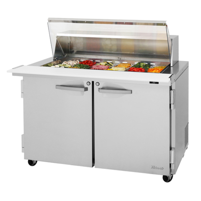 Table de préparation réfrigérée Turbo Air PST-48-18-N-CL 48" Mega Top