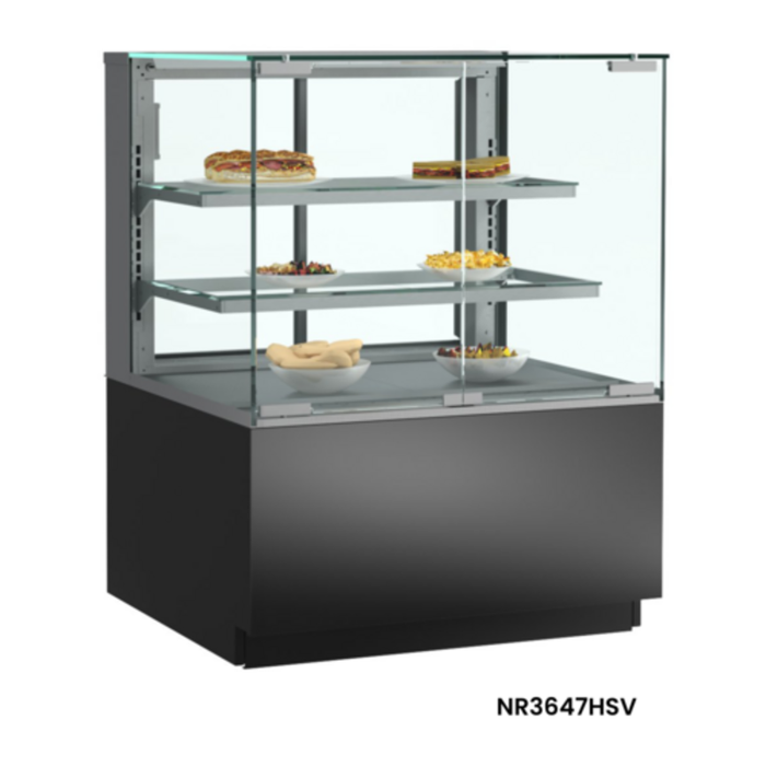 Structural Concepts NR4847HSV 47.75"W Heated Floor Model Display Case