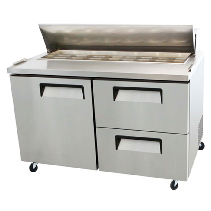 EFI Sales CSDW2-60VC 60.2-Inch Refrigerated Sandwich Salad Prep Table