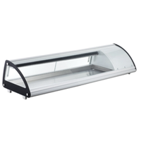 Omcan 43225 (RS-CN-0083-SC) 58.4"W Countertop Refrigerated Sushi Display Case