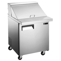 EFI CMDR1-27VCX-L 27.5 inch Refrigerated Mega Top Prep Table