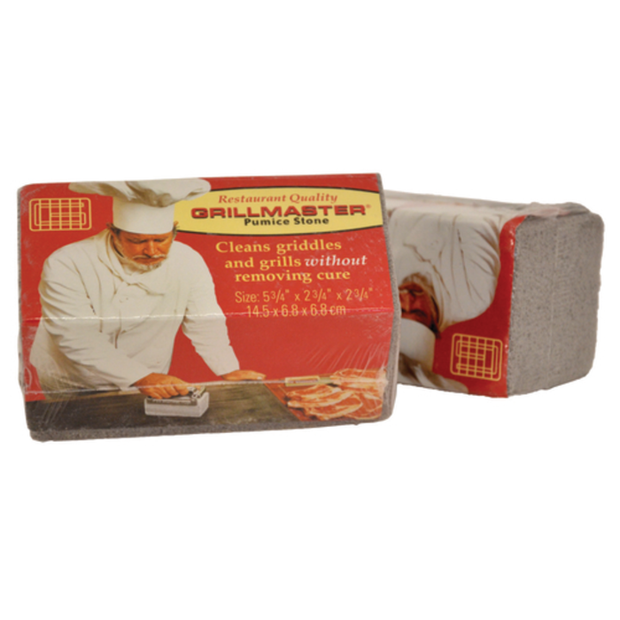 Omcan 11392 6" x 3" x 3" Pumice Grill Griddle Brick Cleaner