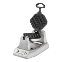 Waring WBW300X Commercial Bubble Waffle Maker 25 Waffles/Hour Capacity