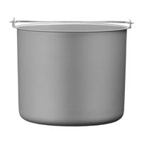 Waring WCIC20BWL 2 Quart Aluminum Batch Bowl for WCIC20 Maker