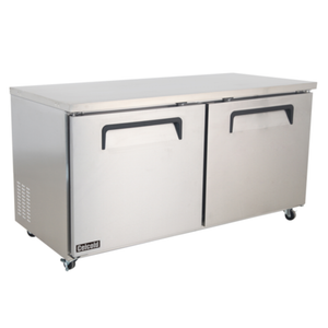 Celcold CUC60RA 61" 15.5 cu. ft. Undercounter Reach-In Refrigerator