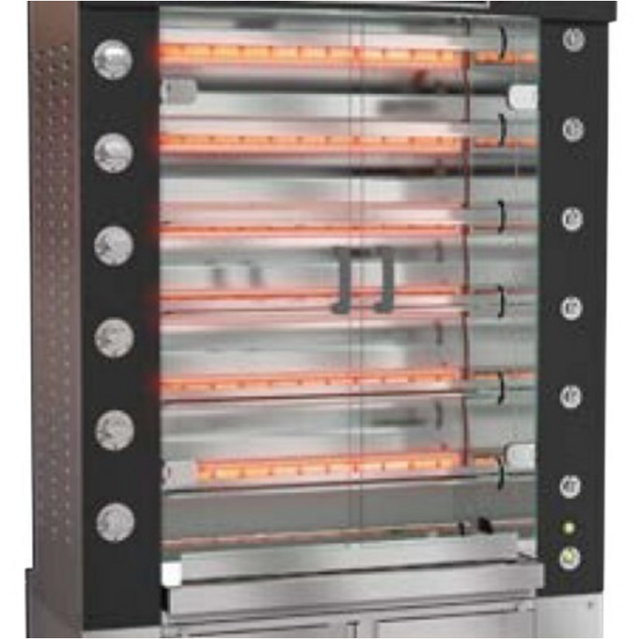 Rotisol 1160.6PG Gas Rotisserie Oven 45-1/8"W 24-30 Chicken Capacity