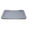 Omcan 21647 Durable Polycarbonate Full Size Food Pan Cover with Handle full size polycarbonate food pan lid