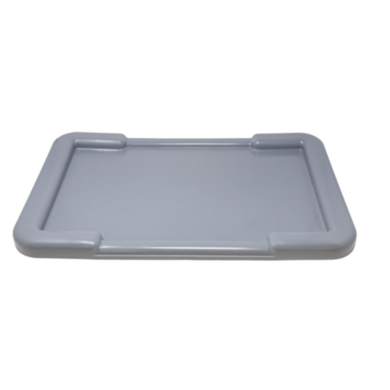 Omcan 21647 Durable Polycarbonate Full Size Food Pan Cover with Handle full size polycarbonate food pan lid