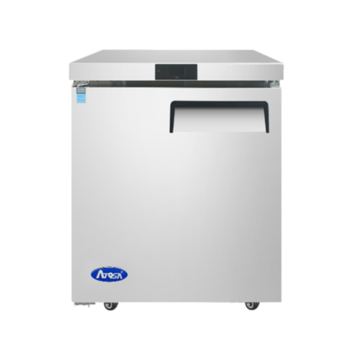 Atosa MGF8401GRL 27.5-Inch Undercounter Refrigerator With Left Hinged Solid Door