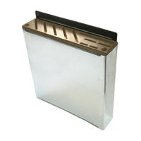 Omcan 12933 Casier de Rangement en Acier Inoxydable 10 Couteaux