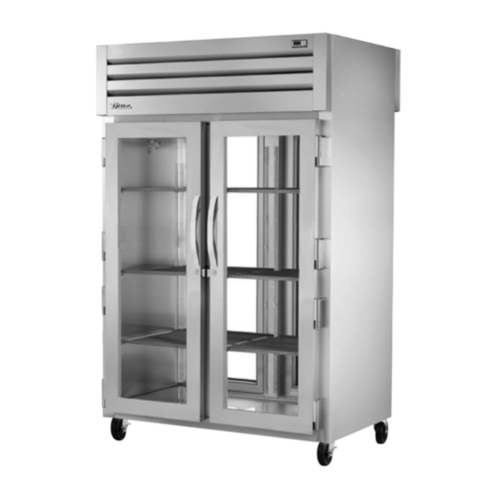 True STG2RPT-2G-2G-HC 52.63 Inch Pass-Thru Refrigerator